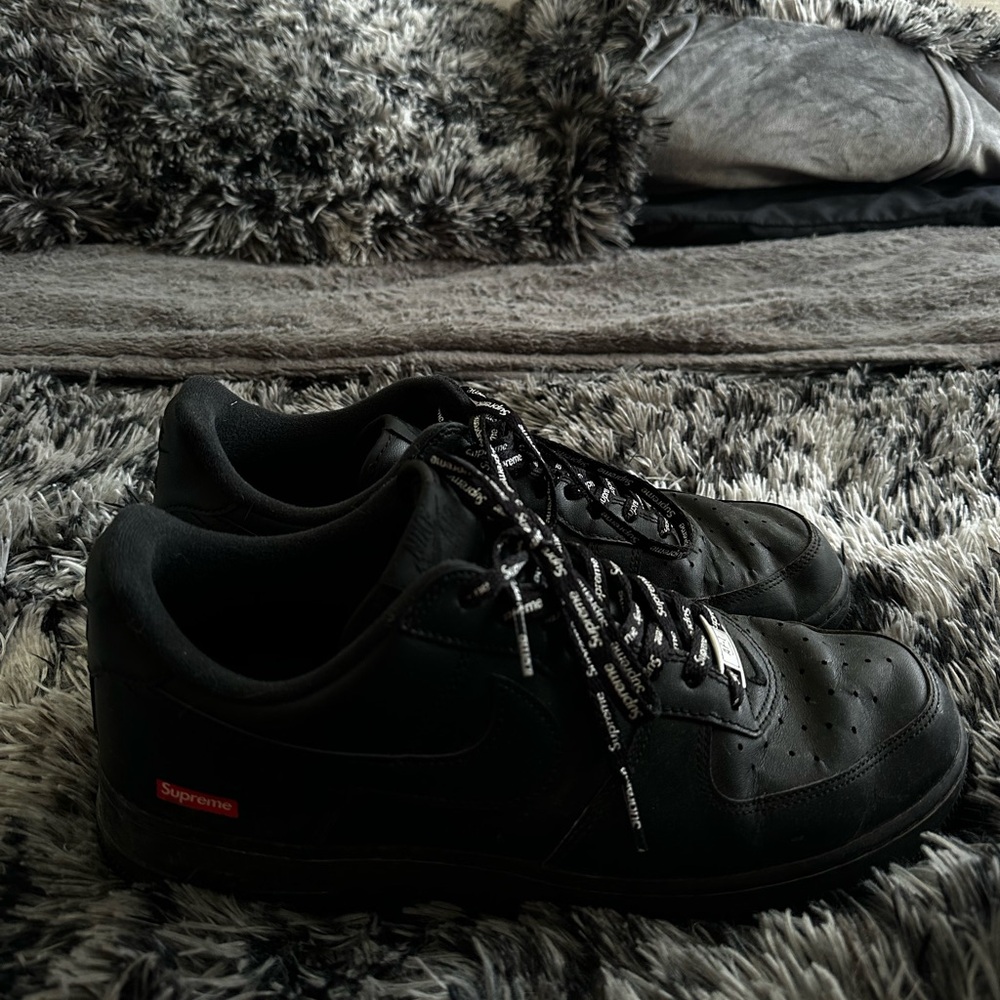 Supreme Black Men's Shoes